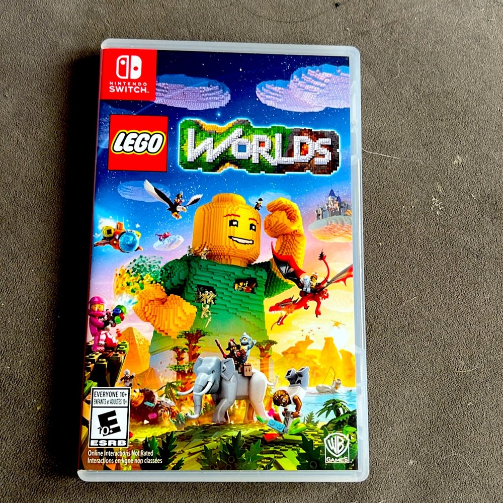 Nintendo switch Lego Worlds game